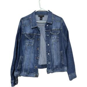 Lane Bryant Stretch Denim Jacket - Size 16